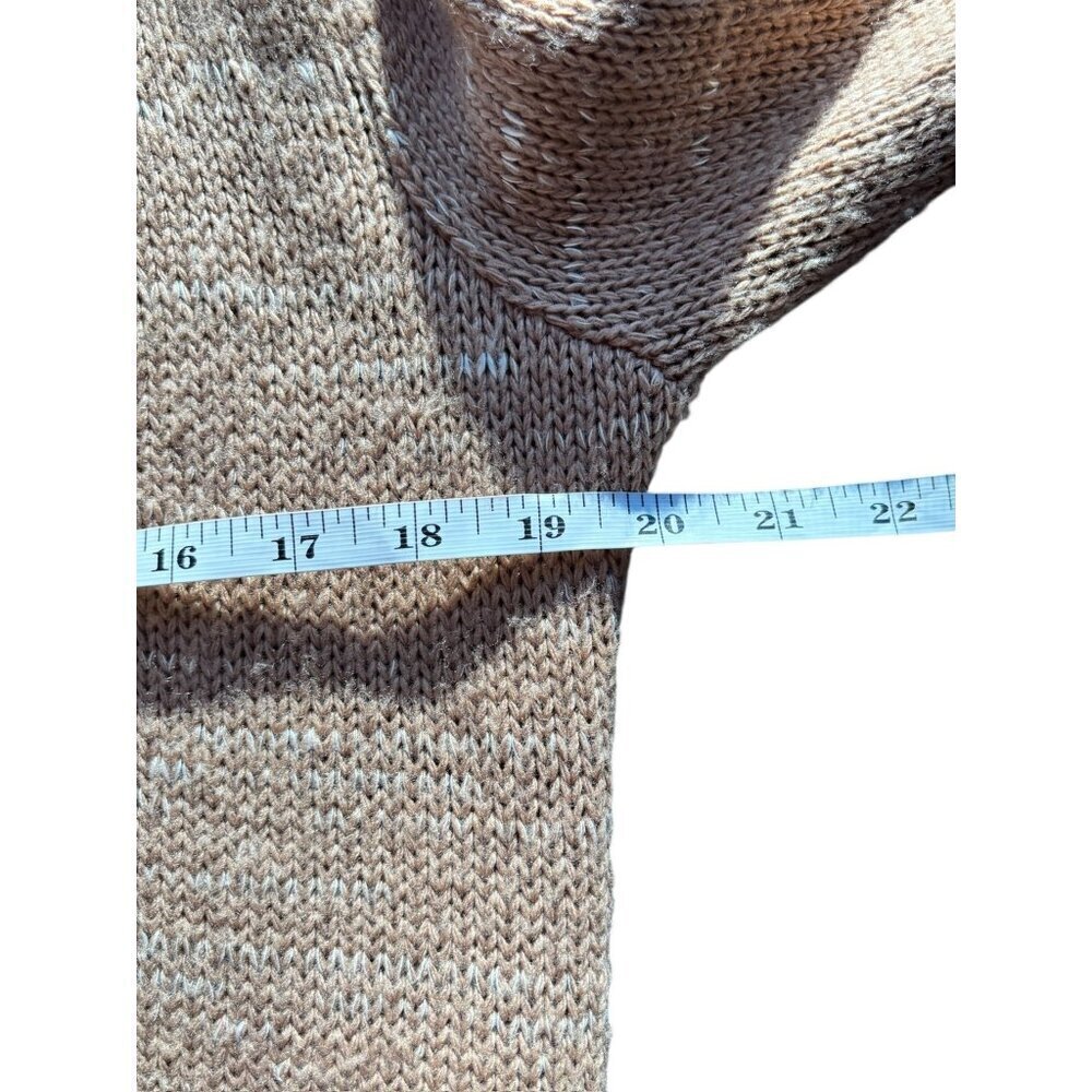 Cato Women's Long Tan Knitted Sweater - Picture 5 of 8